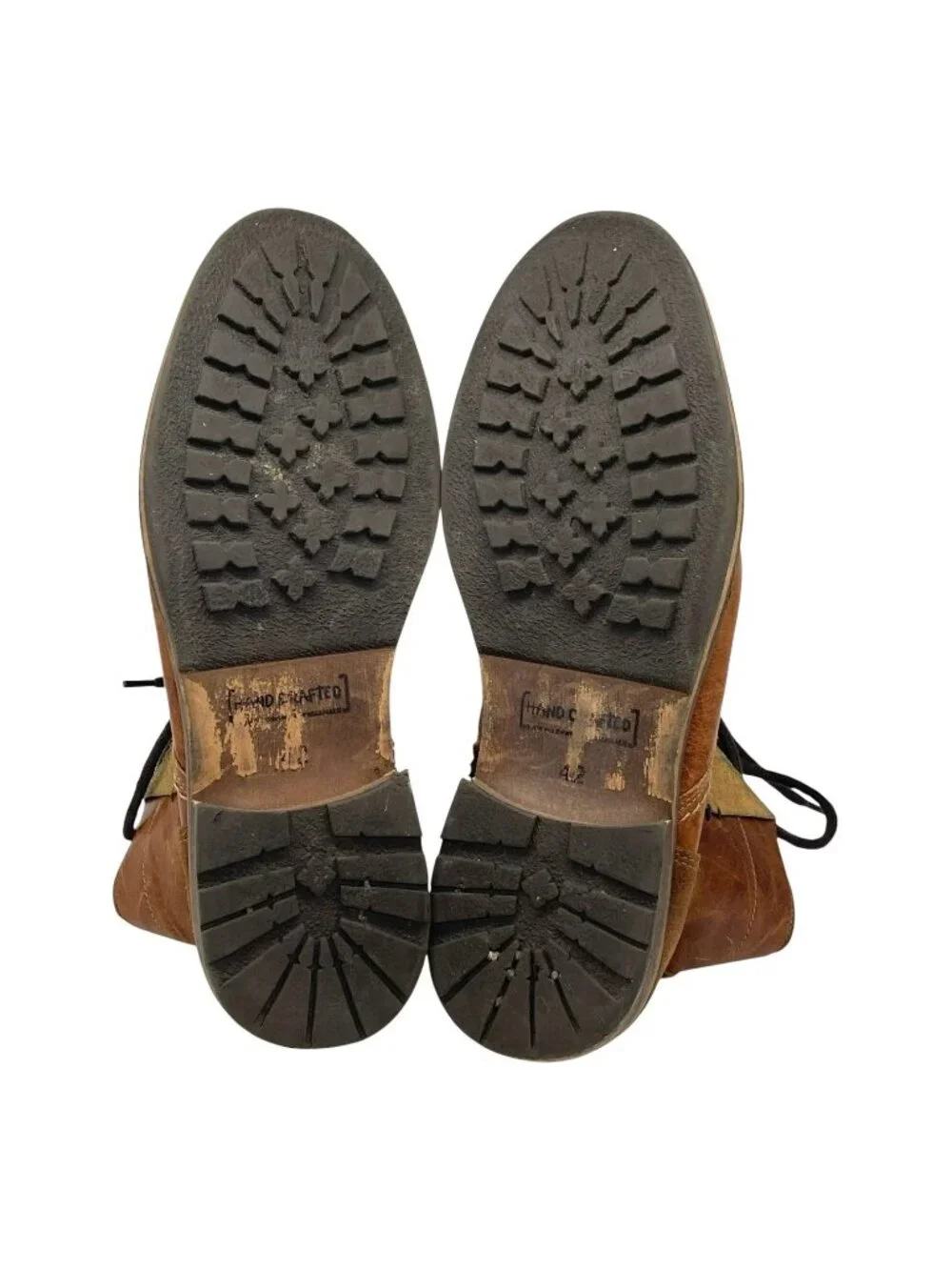 Bullboxer Kelden Leather Cap Toe Boots 9 42 Handmade in Portugal Lace-Up Ankle